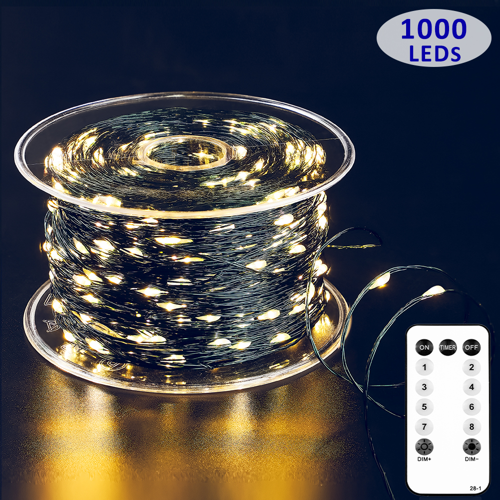 100M Cortina Garland Fairy String Lights 