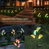 Luzes solares de flores de 7 cores Calla Lily