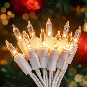 Mini luzes de Natal LED de 50 contagens