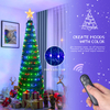 Árvore de Natal dobrável DIY 6FT 314LED 