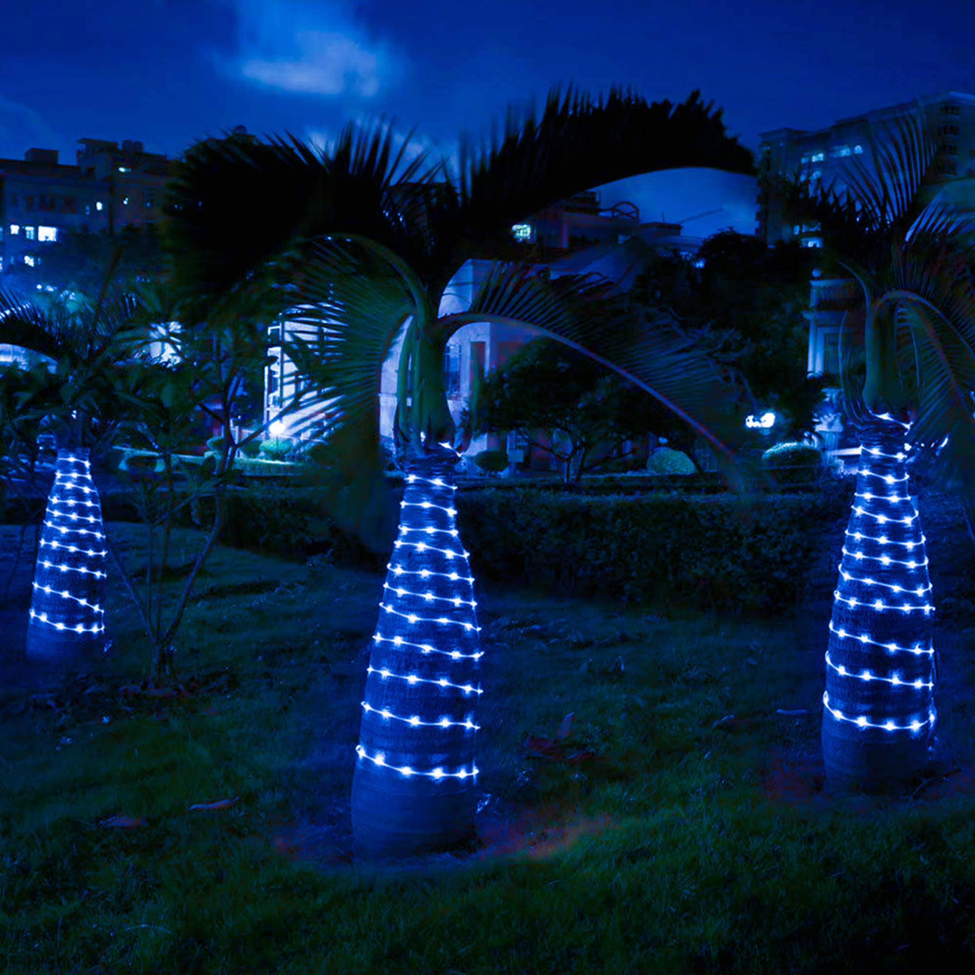 Luzes de corda de fada para tubo de fio de cobre