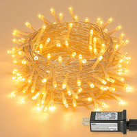 Luz de Natal colorida de 33 pés 100 LED