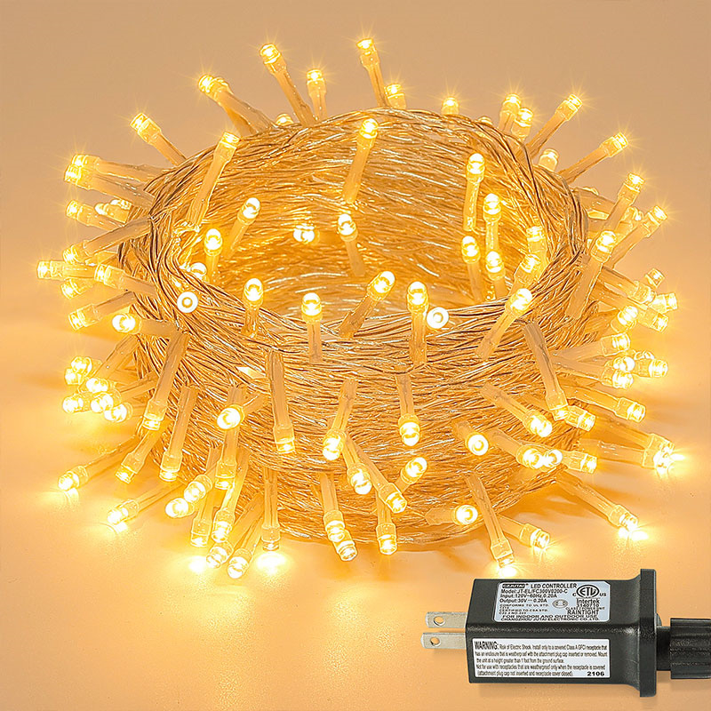Luz de Natal colorida de 33 pés 100 LED