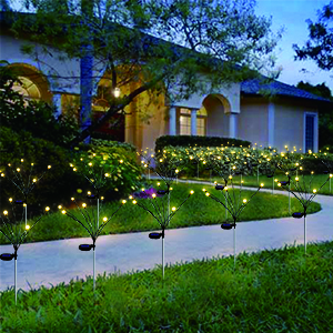 Luzes solares de jardim