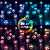 30 luzes de corda LED globo de cristal