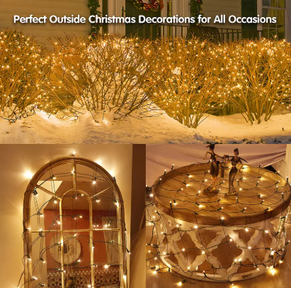 Luzes da &aacute;rvore de Natal