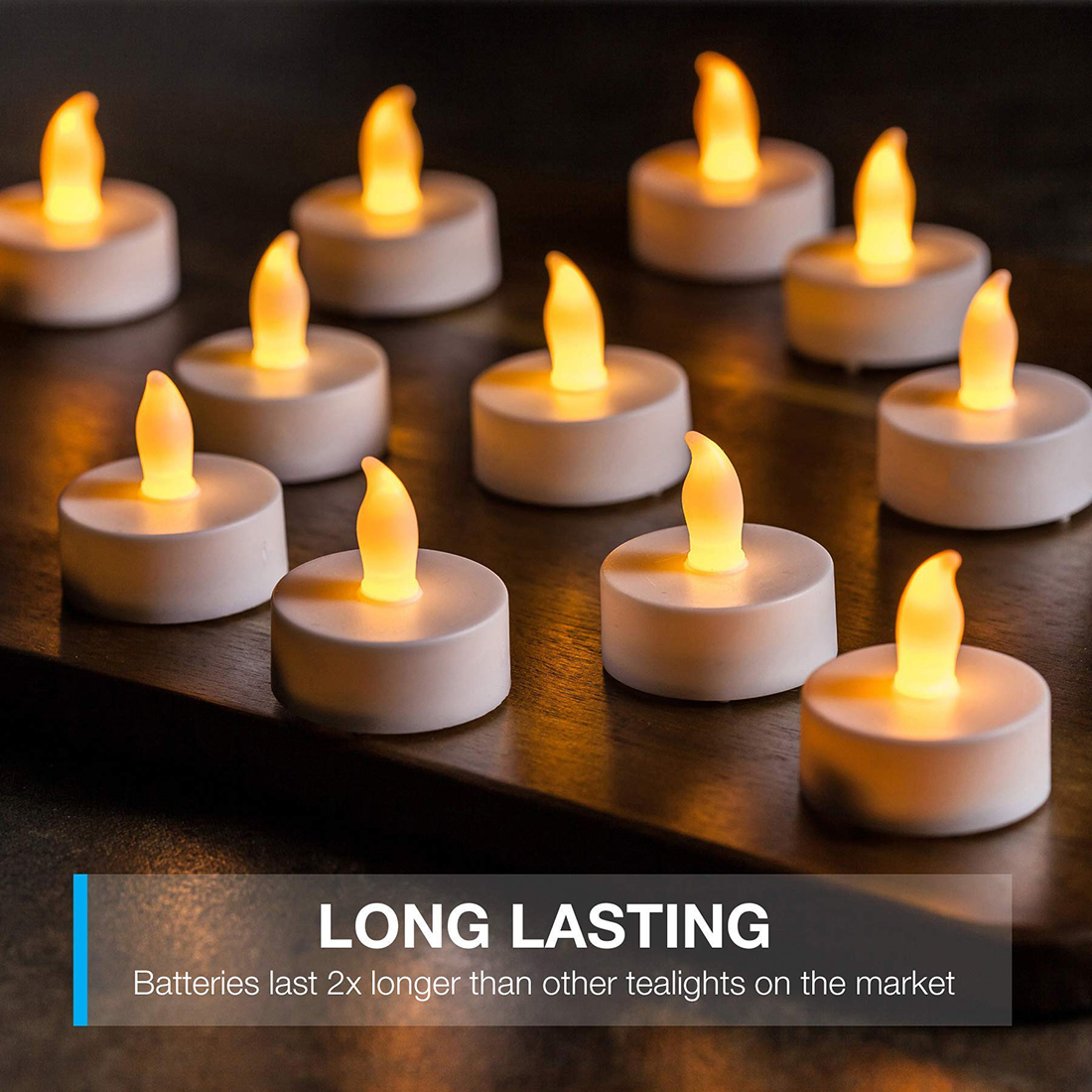 Luzes de velas LED Luzes noturnas