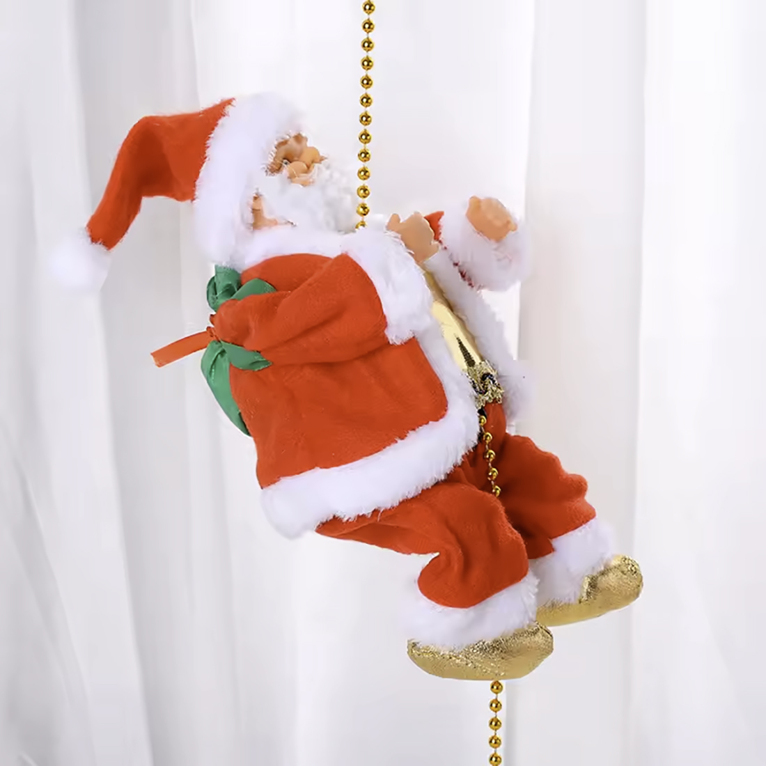 Escada de escalada elétrica Música Papai Noel Foto