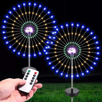 Luz solar LED para fogos de artifício para exterior