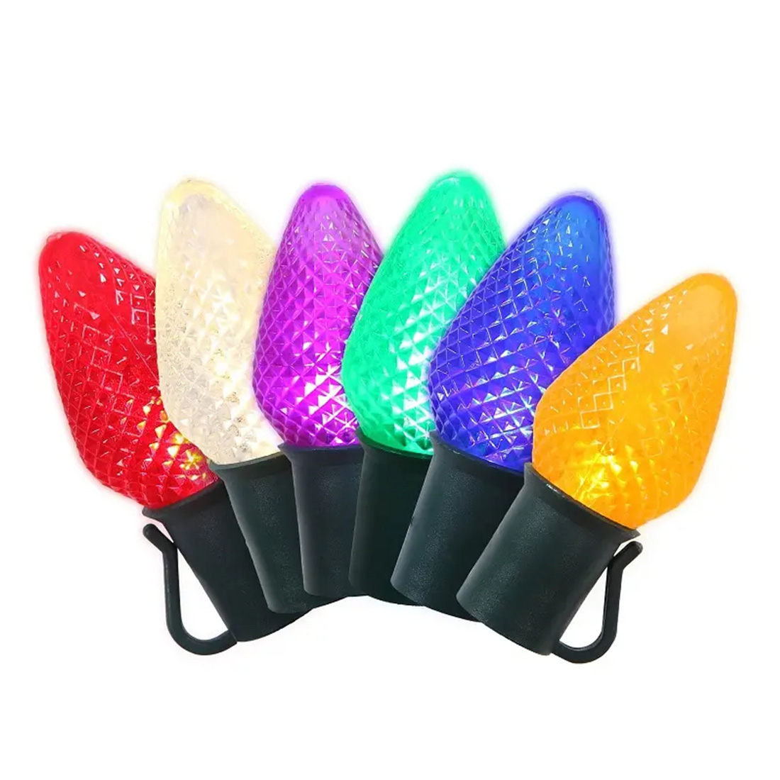 C7 LED Mini Luzes De Natal De Morango