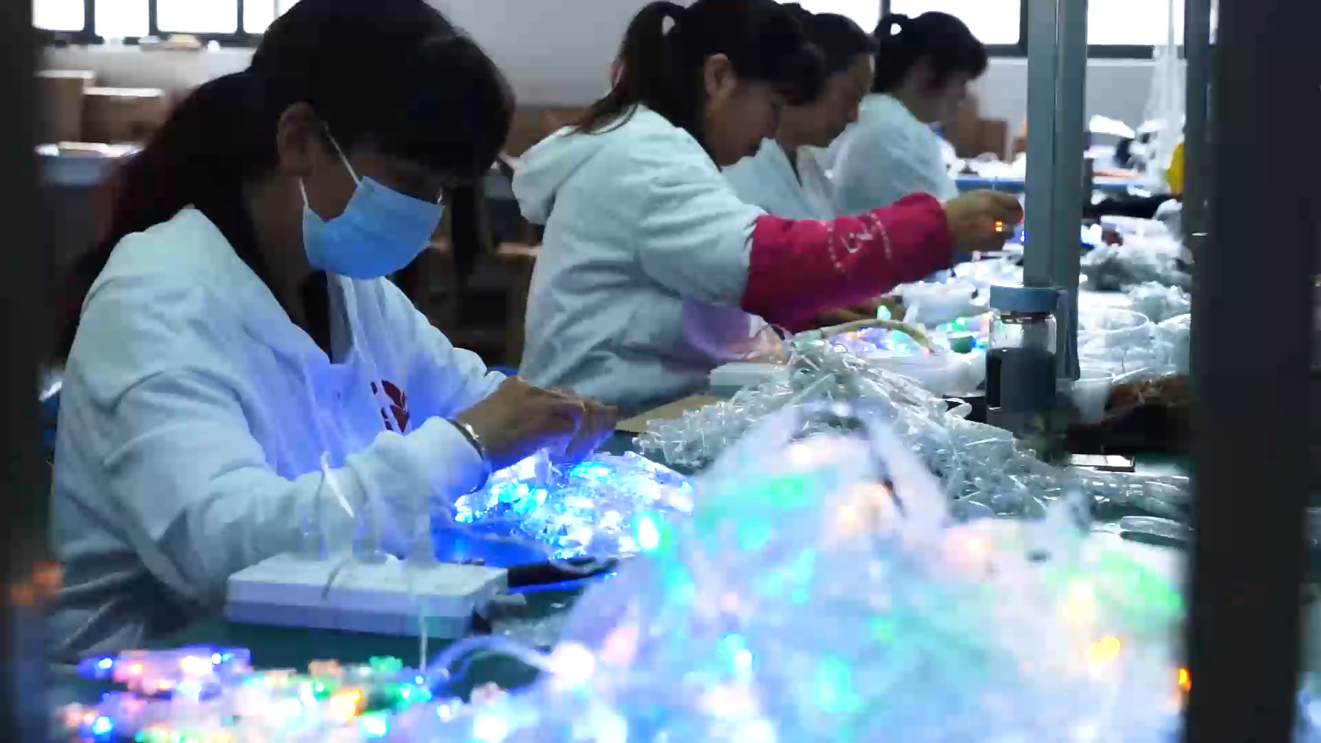 Demonstração de vídeo de máquina e revelação de pré-produção