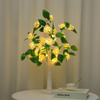 Candeeiro de mesa LED com flores rosas 24