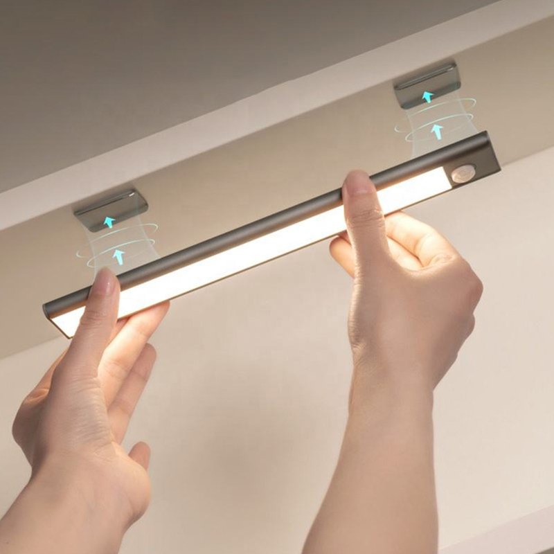 Luz de armário colada em qualquer lugar para quarto de corredor