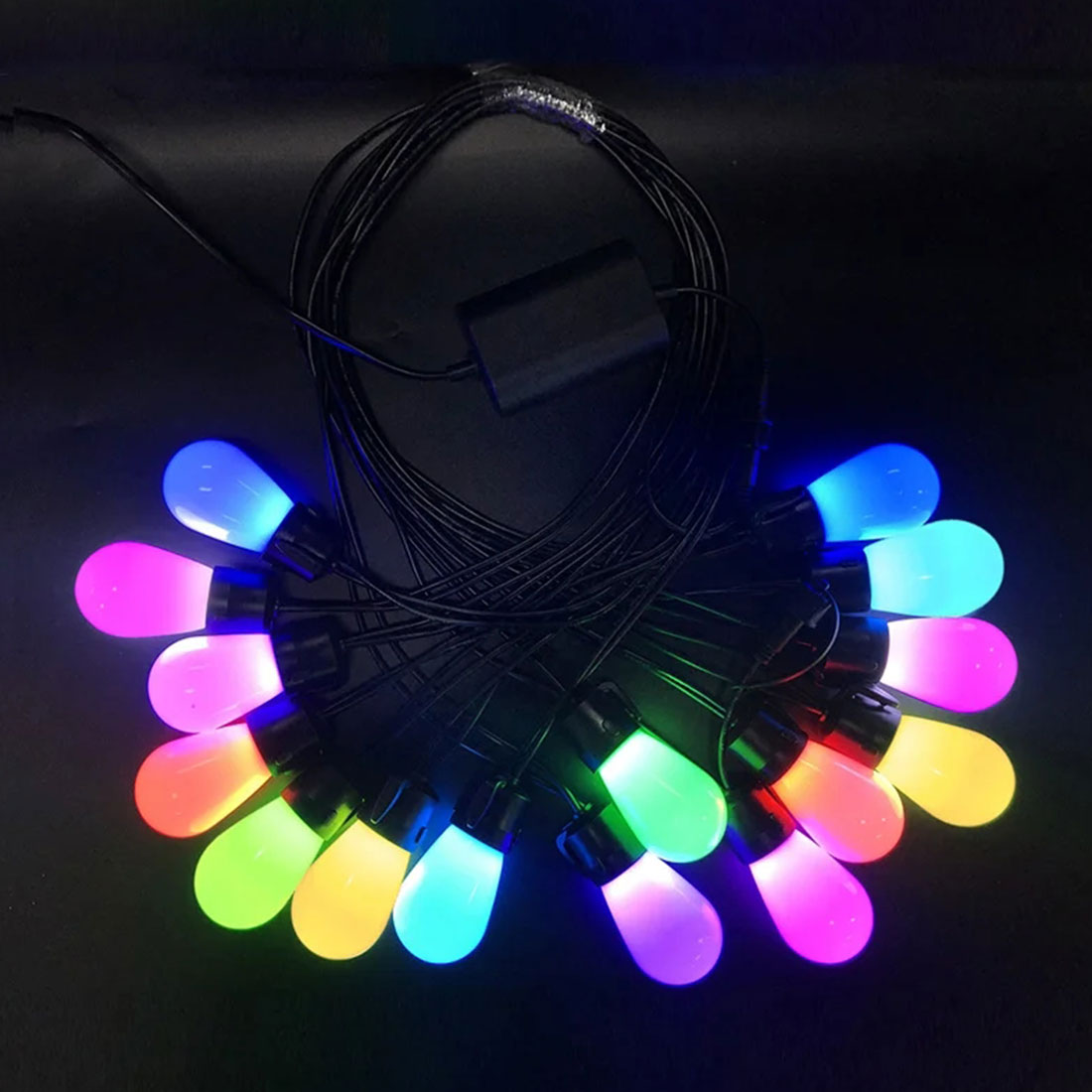 S14Smart LED Color Light String Smart Realmente Exibição de Imagem