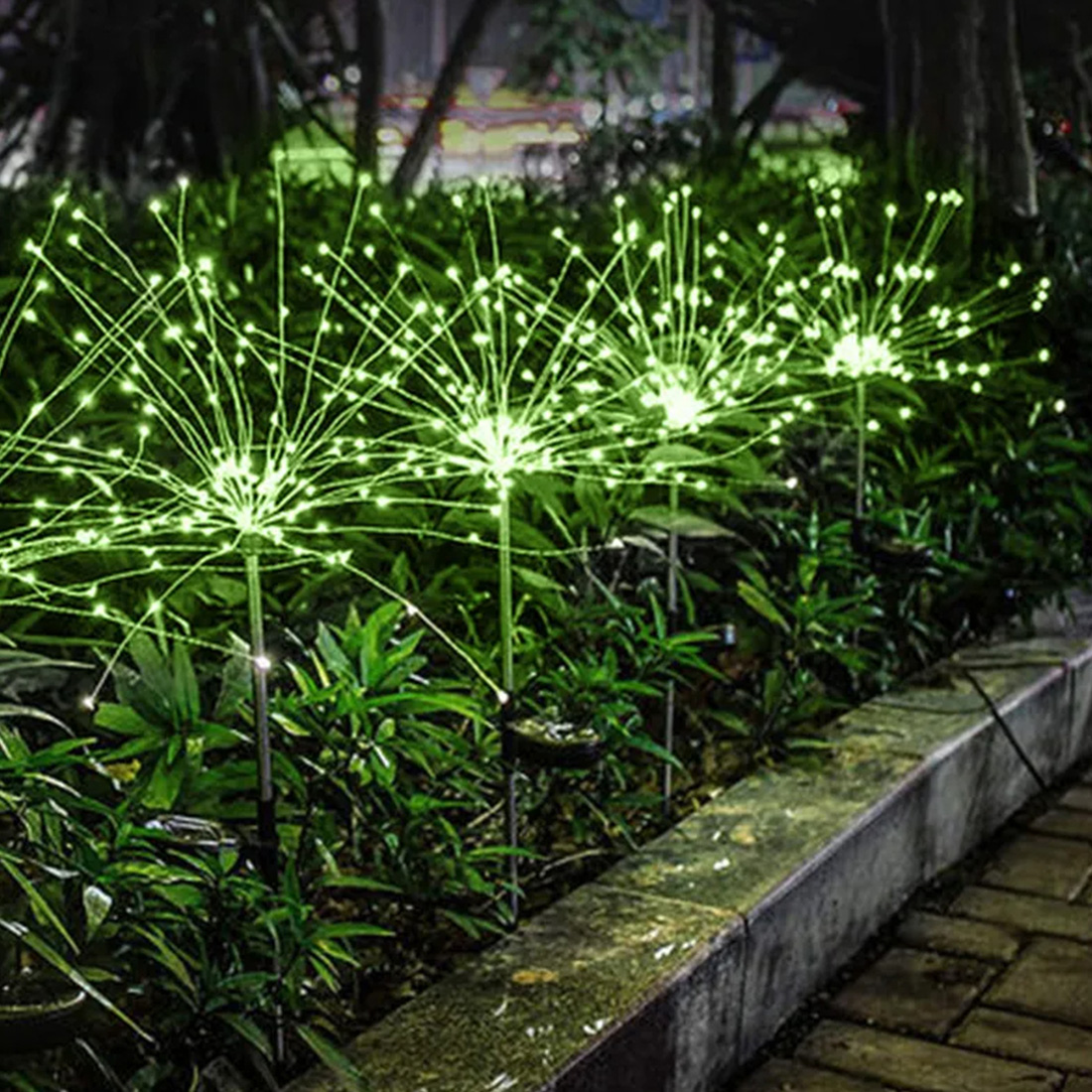 O festival de suspensão conduziu a imagem da cena das luzes da corda do fogo de artifício