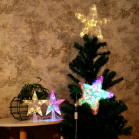 Luz ambiente criativa para quarto de Natal